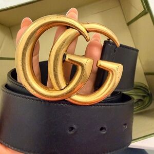 Gucci GG Marmont Wide Belt